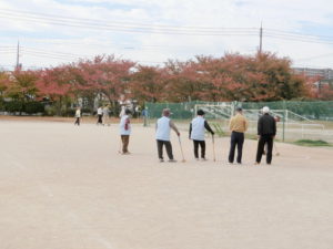 試合風景