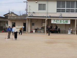 試合風景