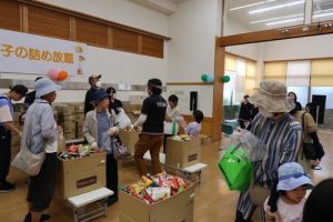 真夏の雪遊び　アーバンホール西川原