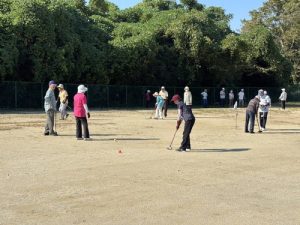 アーバンホール杯年金吉備南分会グラウンドゴルフ大会